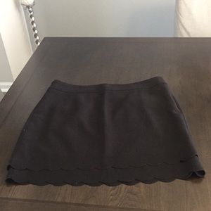 LOFT black skirt size 14